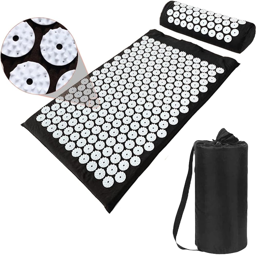 Fitvids Acupressure Mat & Pillow Set