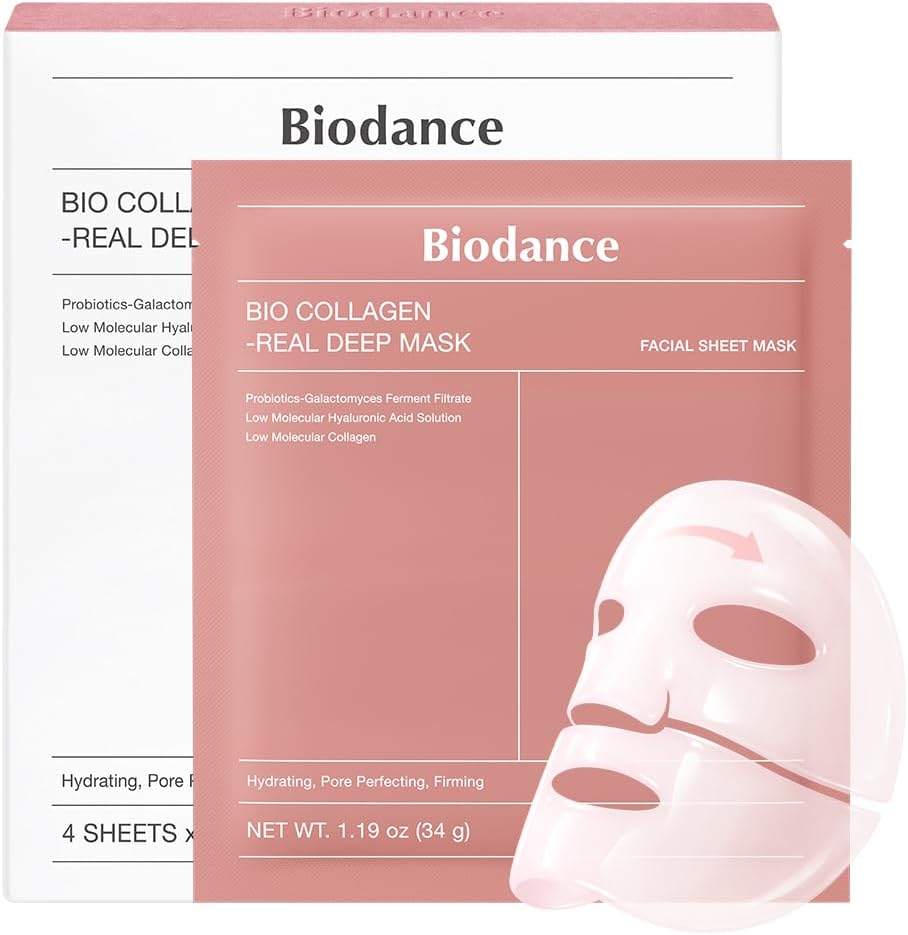 BIODANCE Bio-Collagen Deep Face Mask (4pc)
