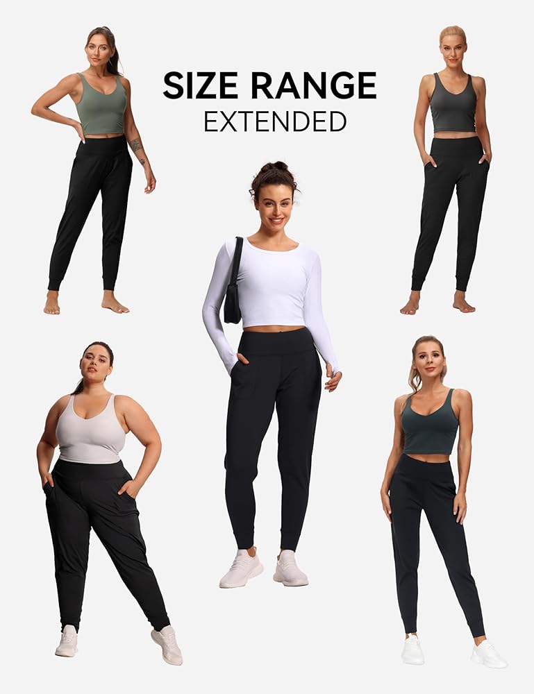 THE GYM PEOPLE Lightweight Athletic Jogger Pants