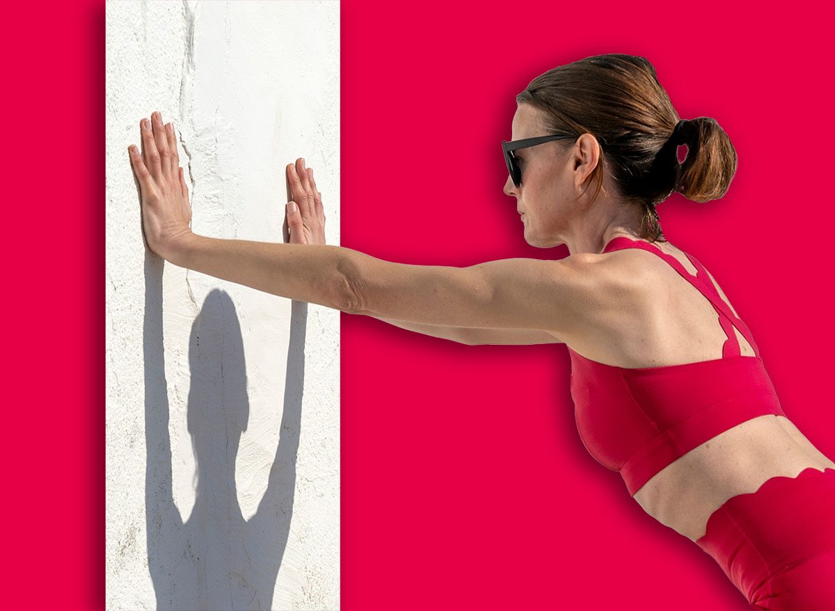 Wall Push-ups