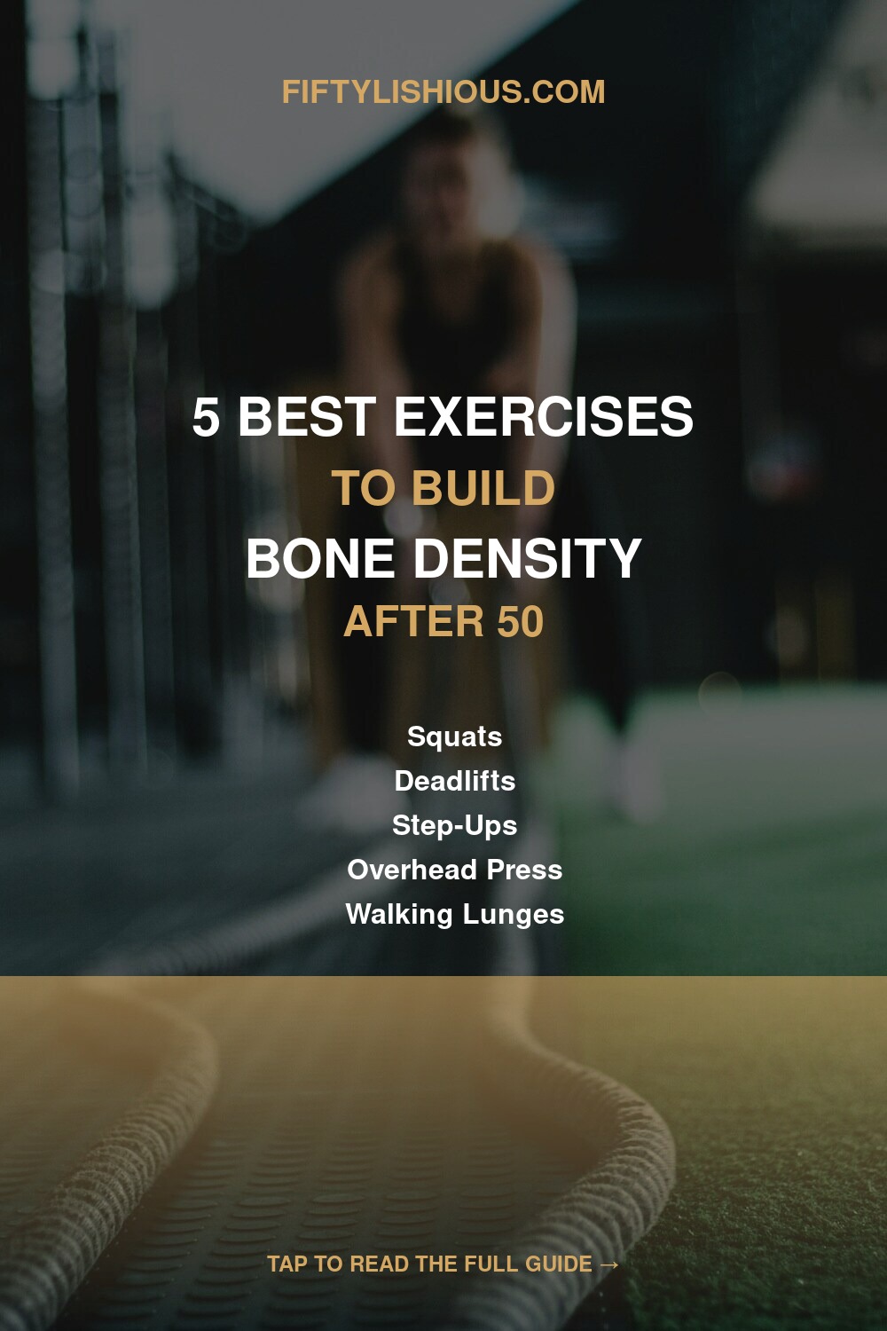 5 Best Exercises to Build Bone Density After 50 — Lifestyle Pin