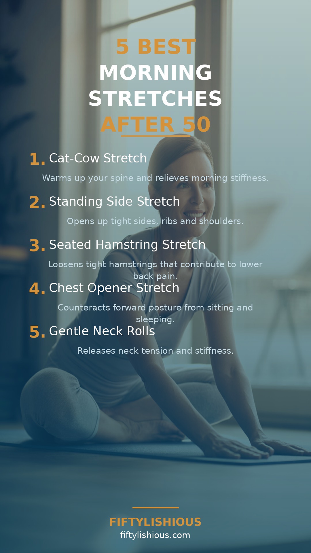 5 Best Morning Stretches After 50