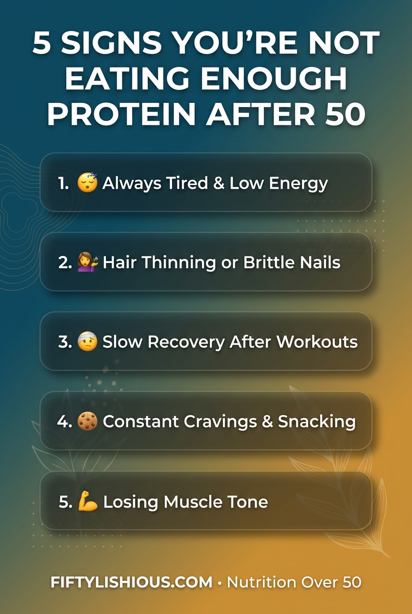 5 Signs You're Not Eating Enough Protein After 50 (NEW)