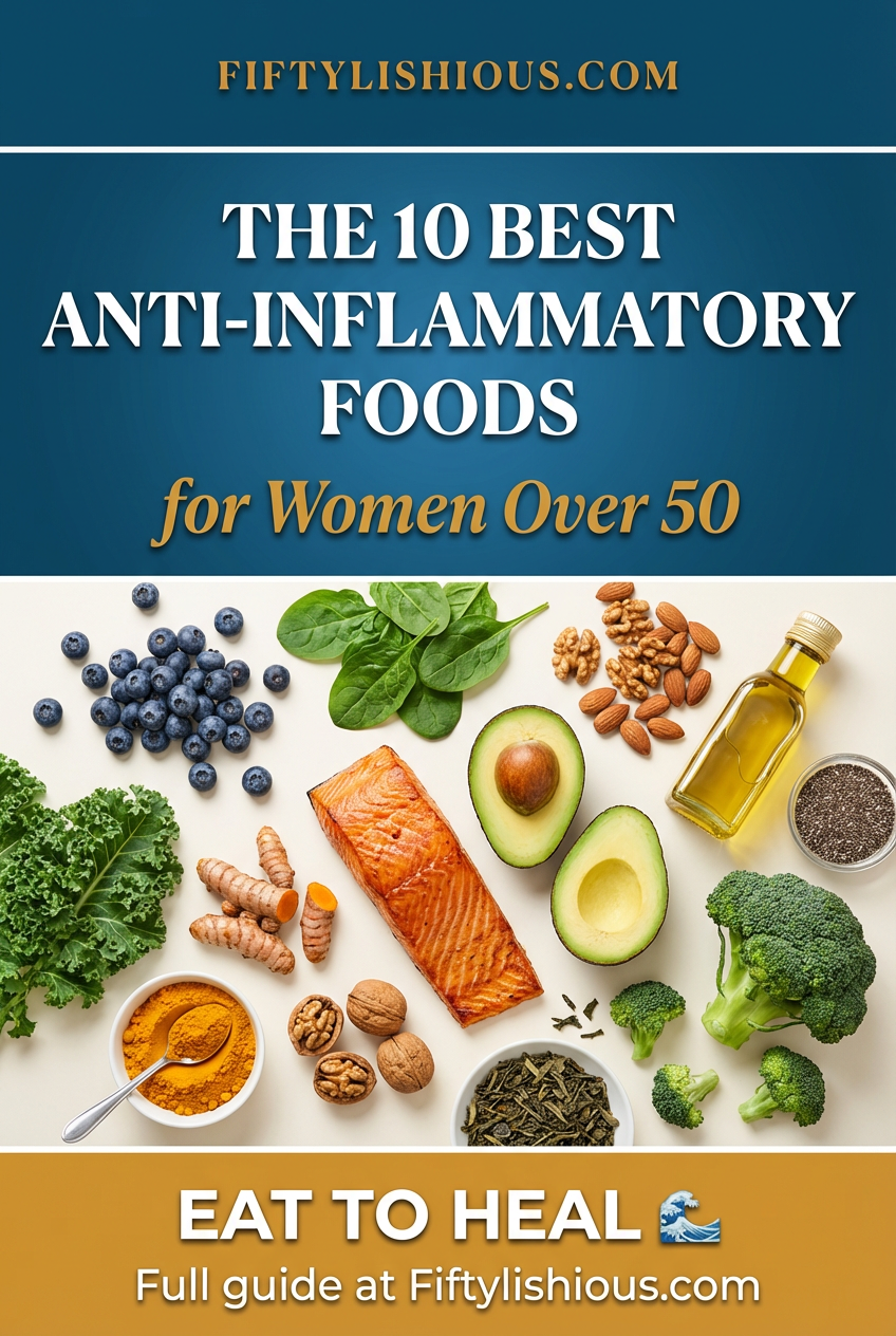 10 Anti-Inflammatory Foods Pin