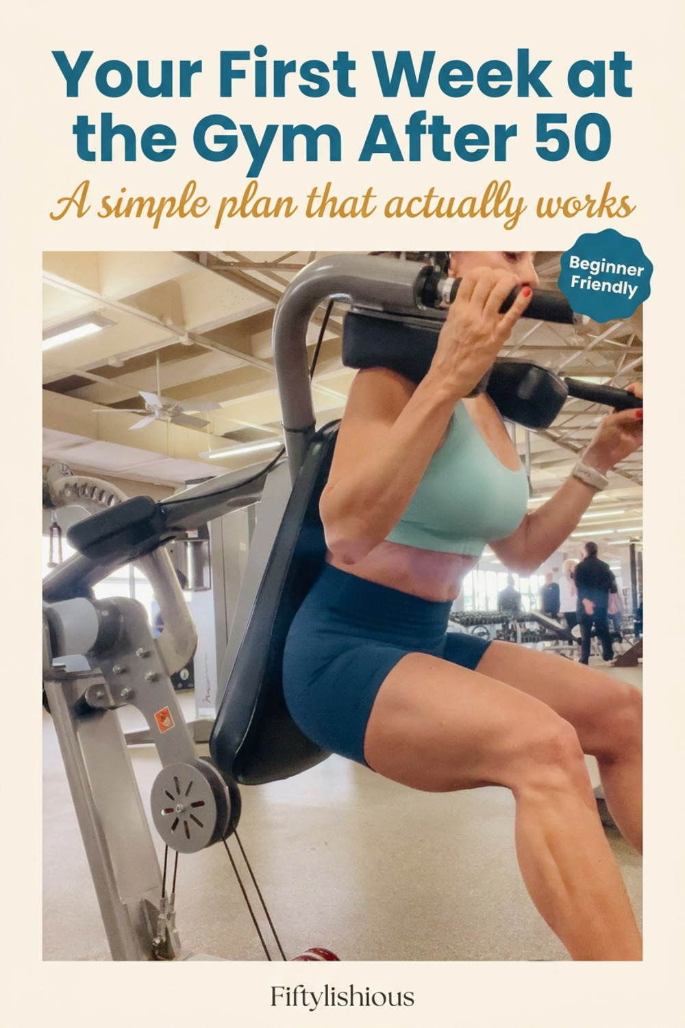 Beginner Gym Routine Repin (Lifestyle)
