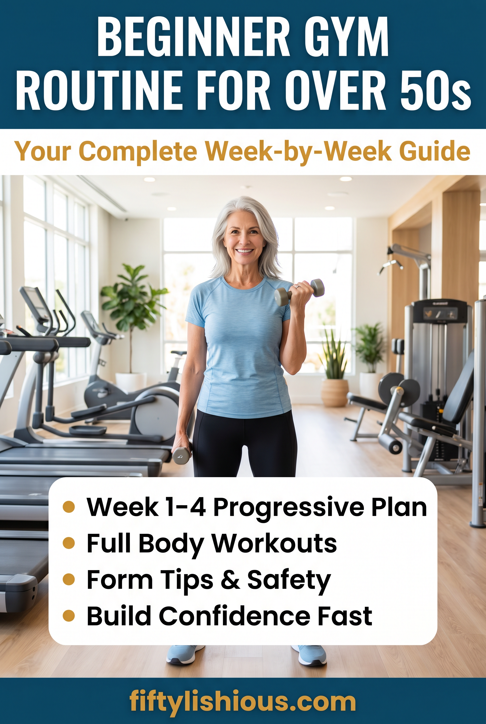 Beginner Gym Routine for Over 50s