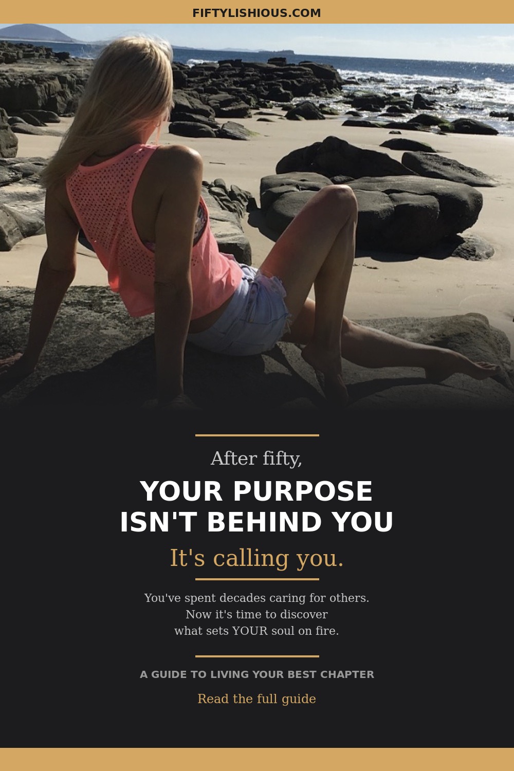 How to Find Purpose and Meaning After 50 — Personal Brand Pin