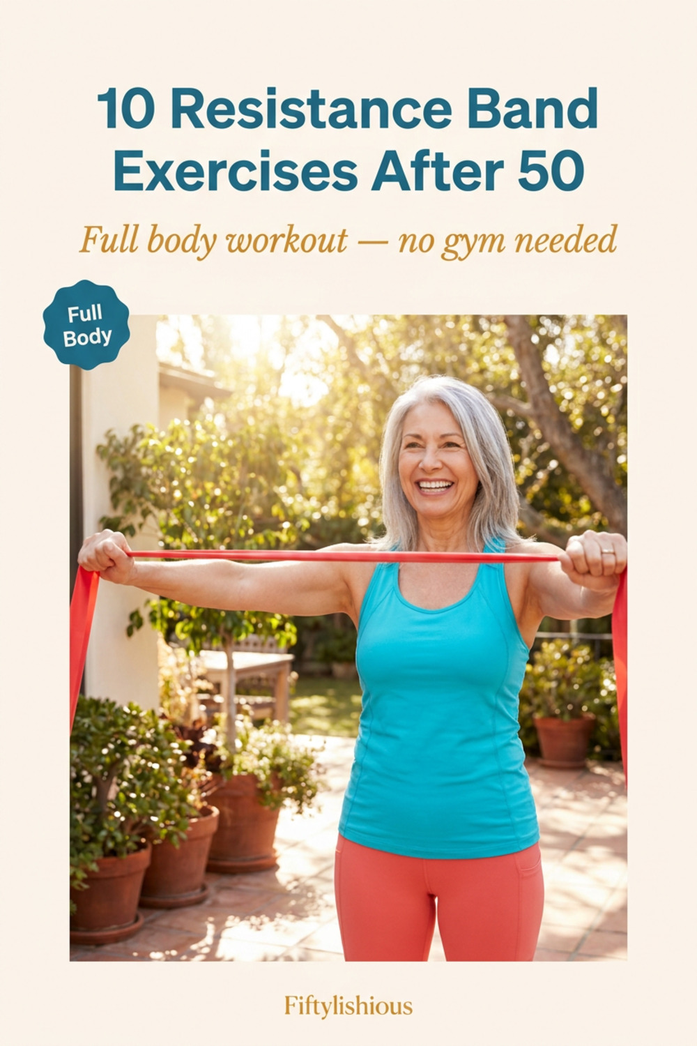 Resistance Band Exercises for Women Over 50 — Lifestyle Pin (NEW)