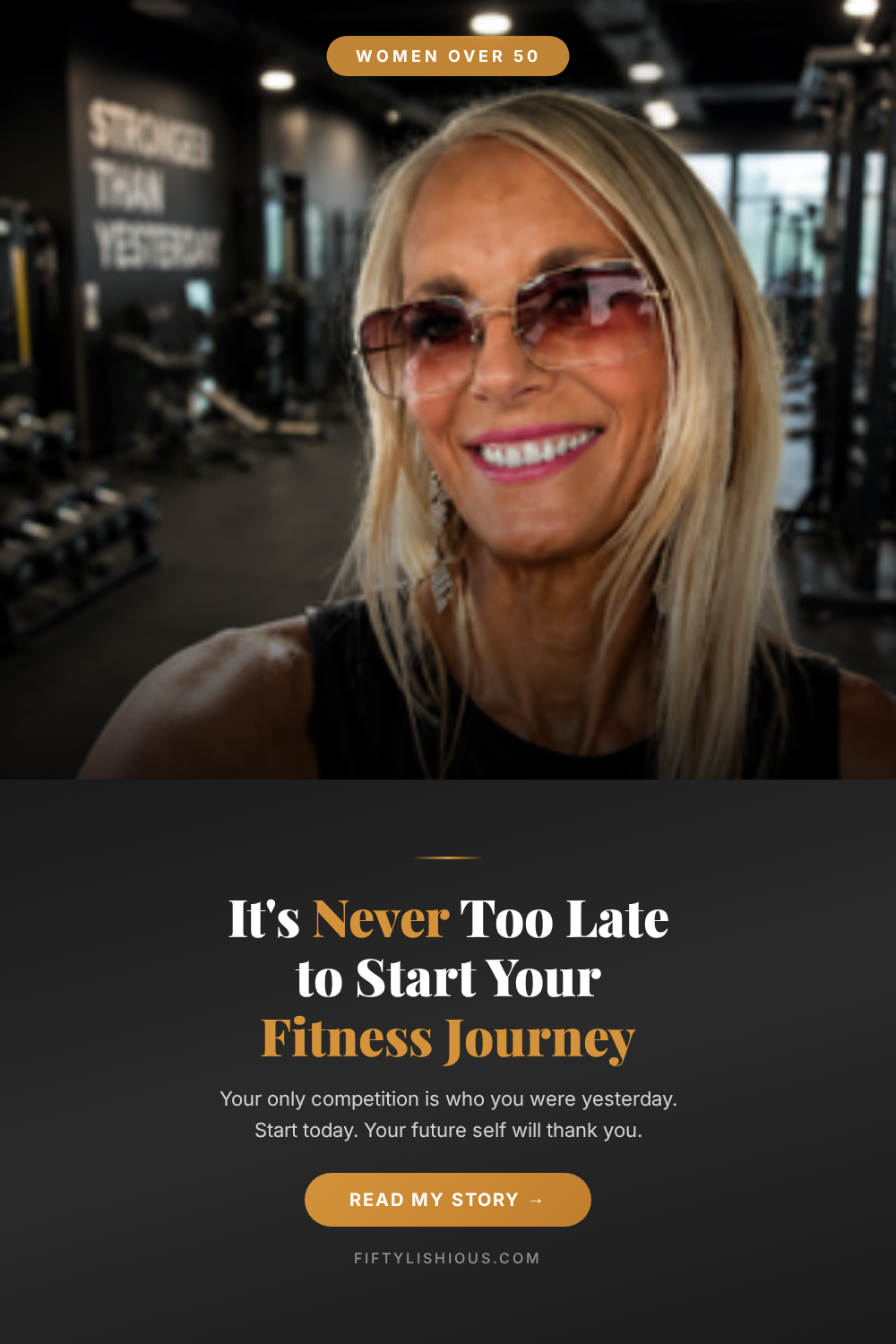It's Never Too Late to Start Your Fitness Journey — Kellie's Personal Gym Photo Pin